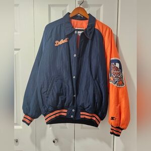 MLB starter jacket Size Large Detroit TIGERS